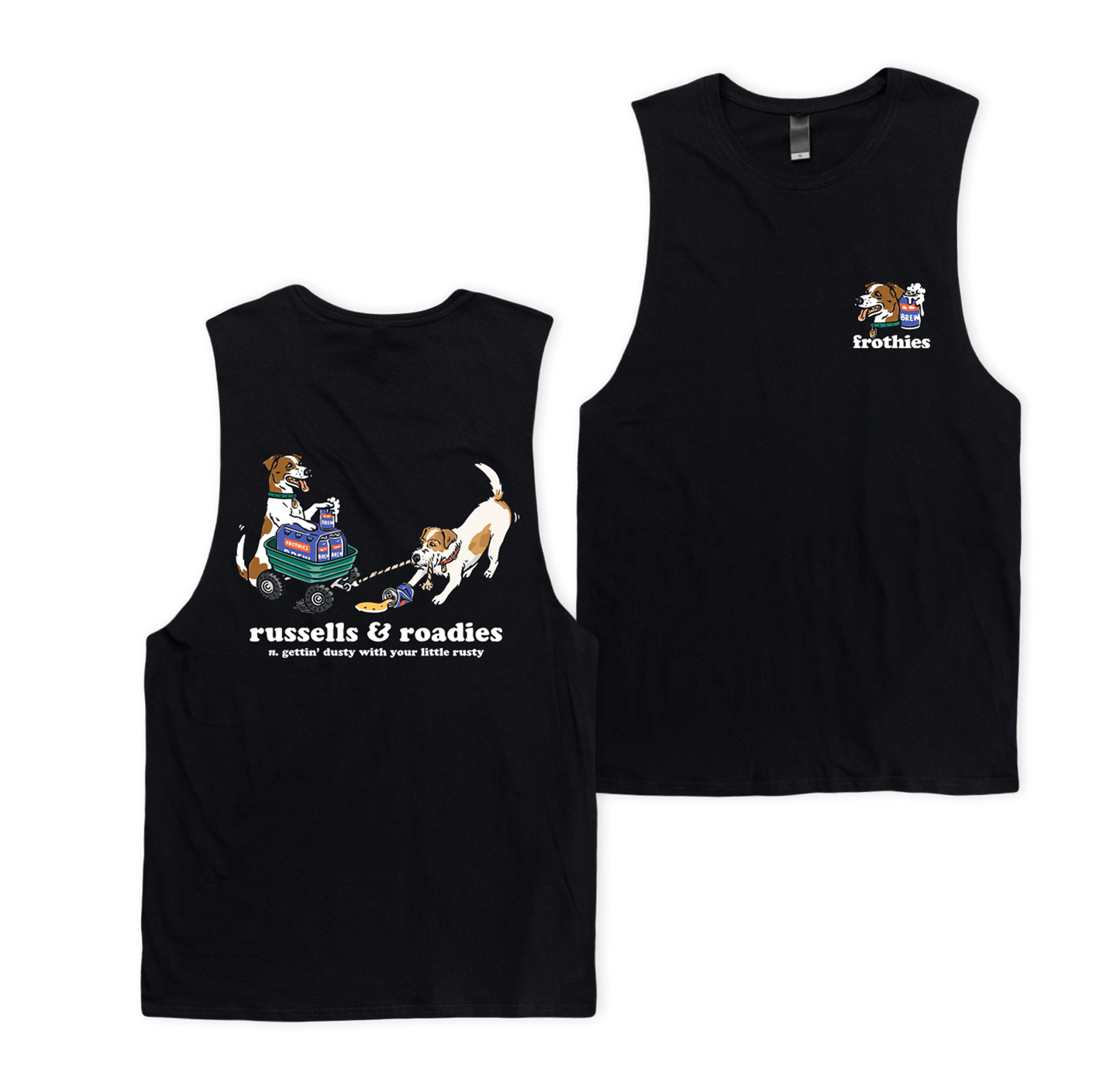 Russells & Roadies Muscle Tee