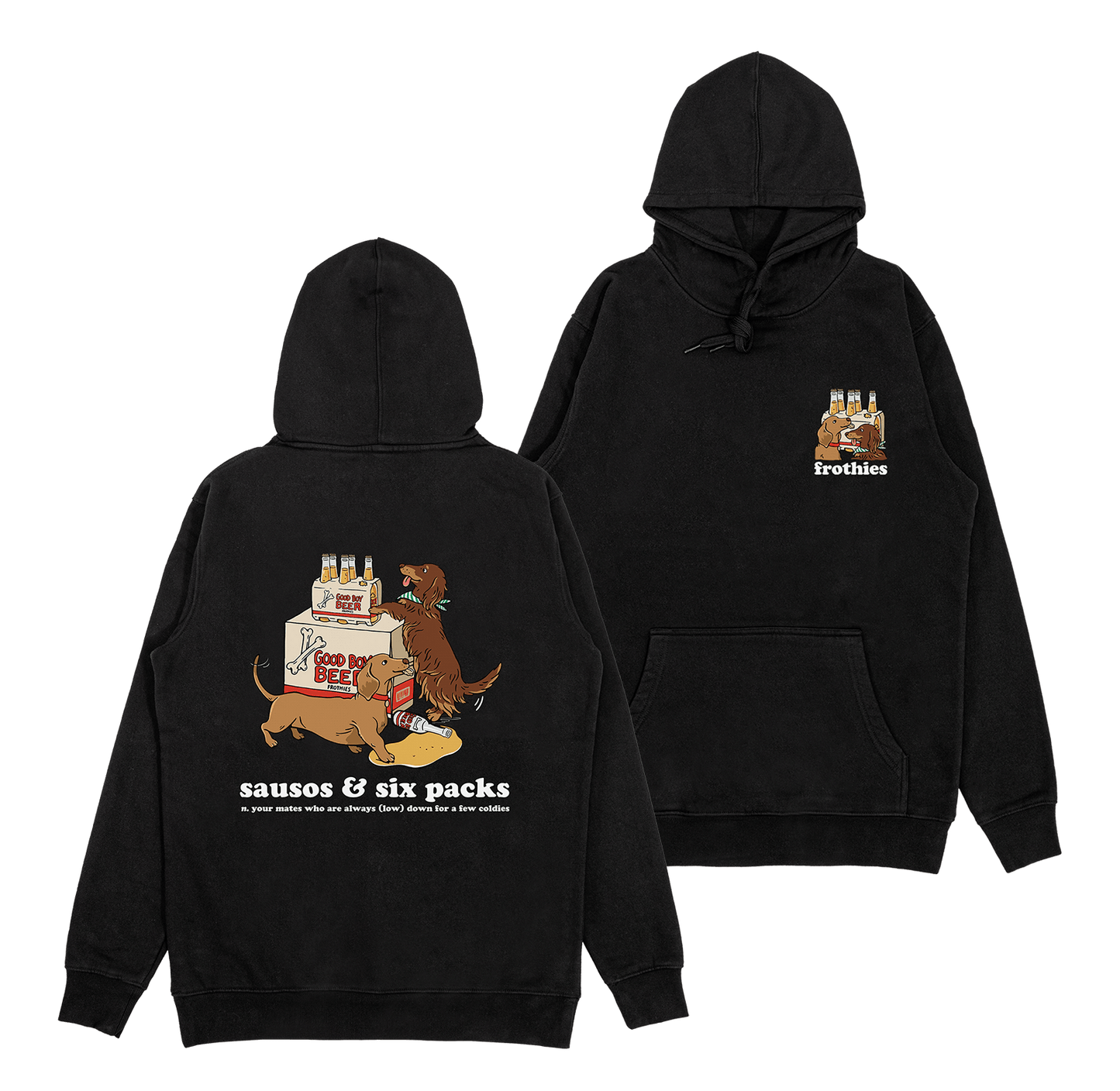Sausos & Six-Packs Hoodie