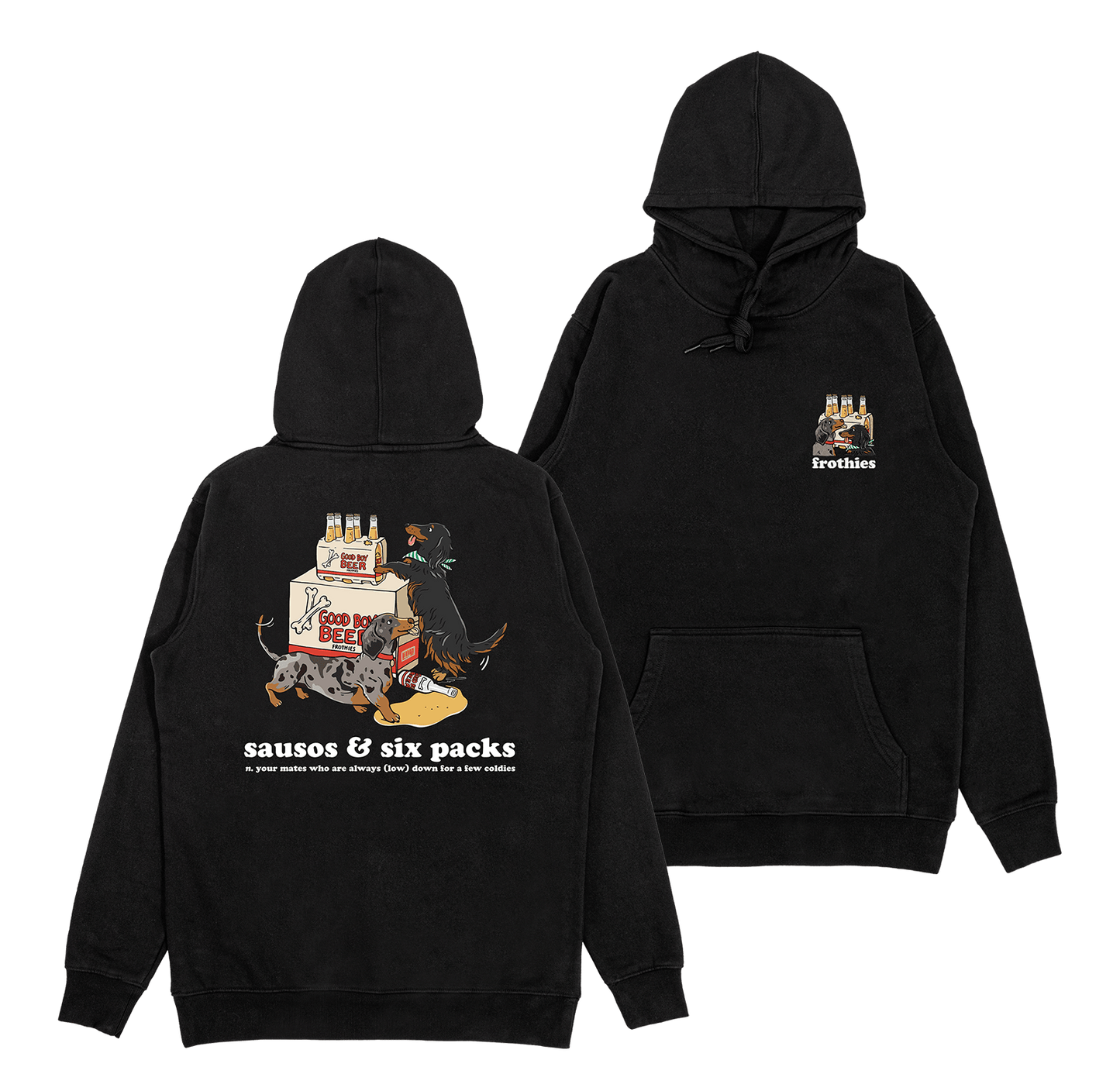 Sausos & Six-Packs Hoodie