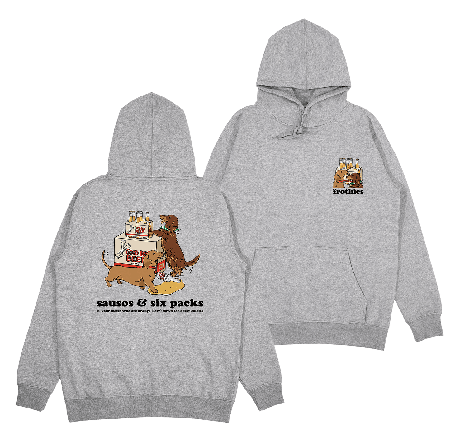 Sausos & Six-Packs Hoodie