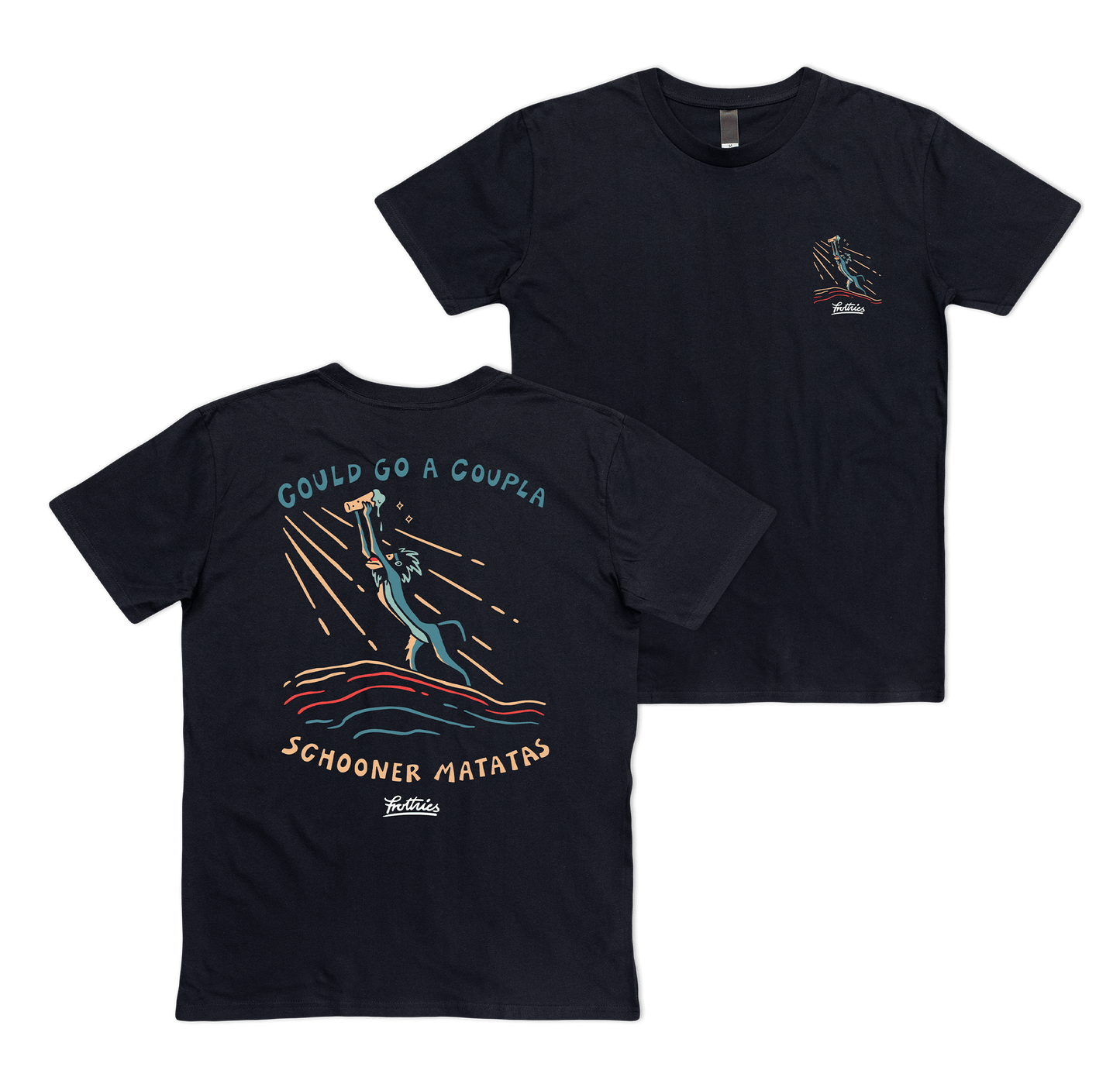 Schooner Matata Tee Black