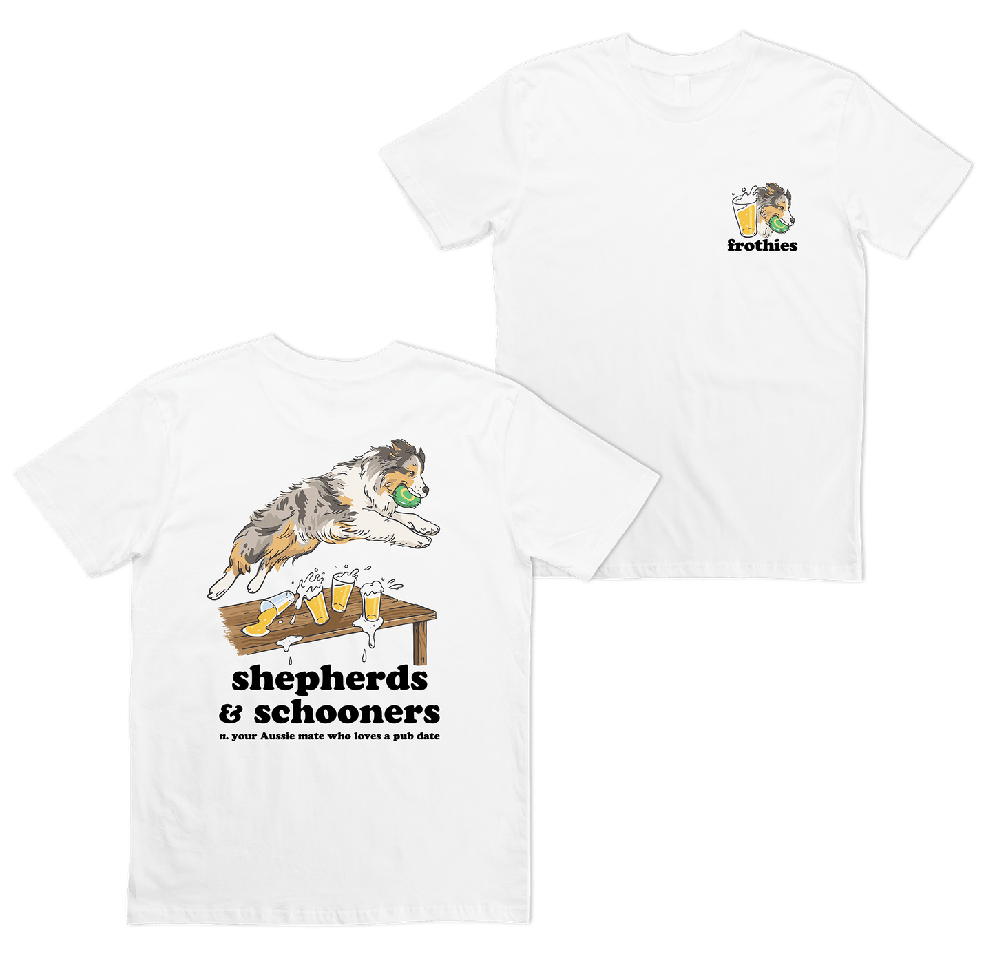 Shepherds & Schooners Tee White