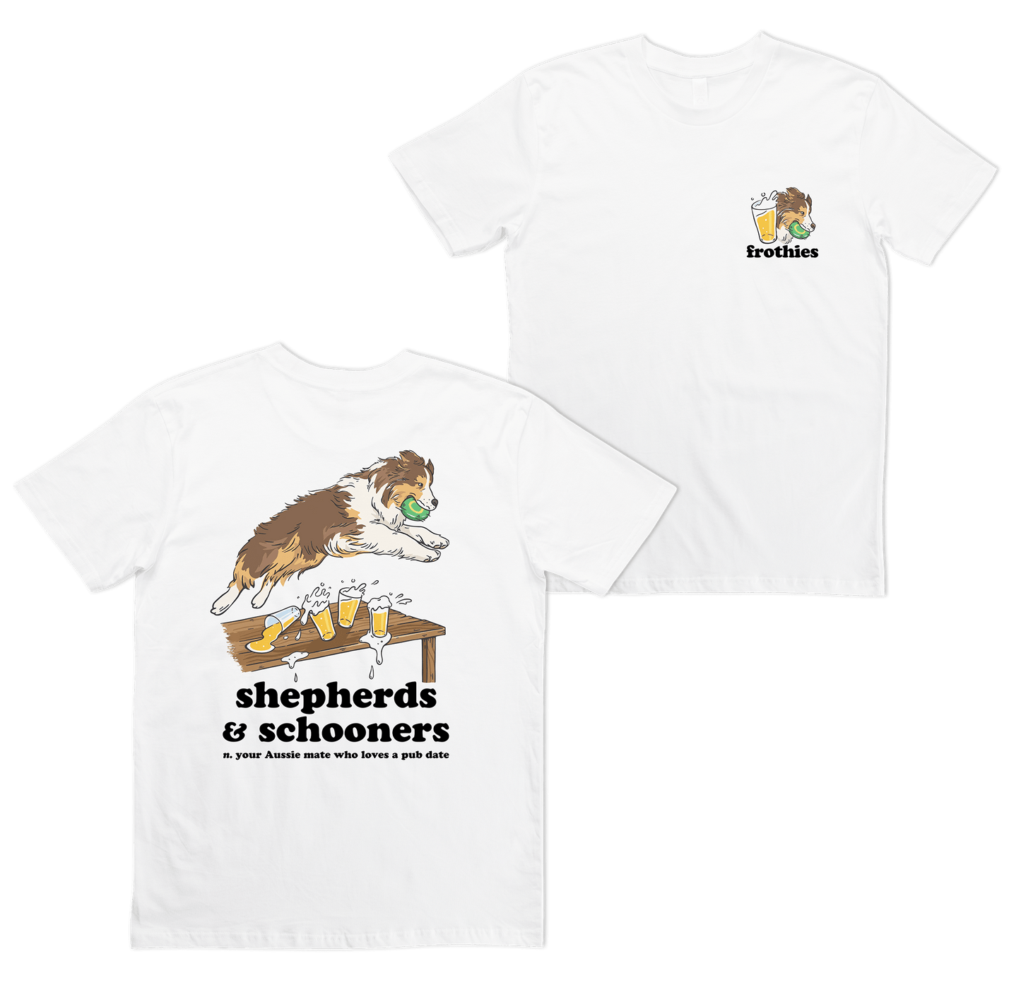 Shepherds & Schooners Tee White