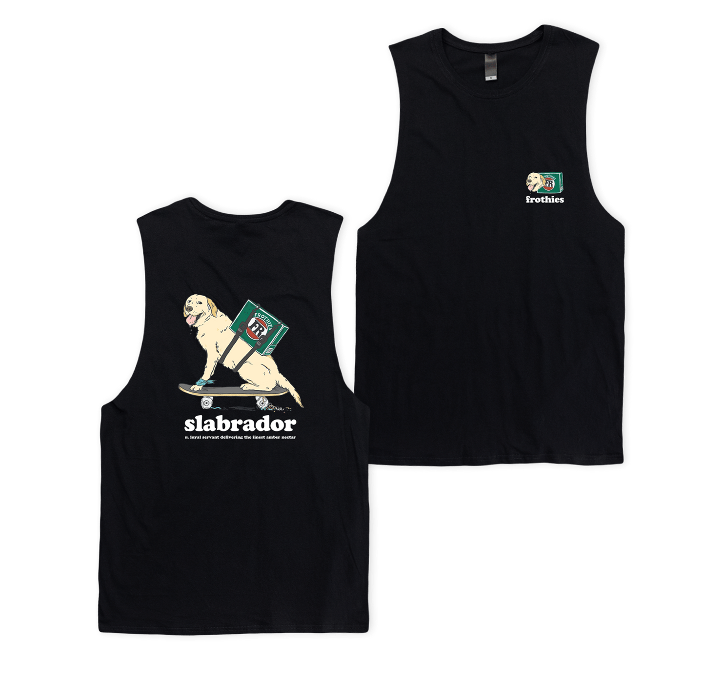 Slabrador Muscle Tee