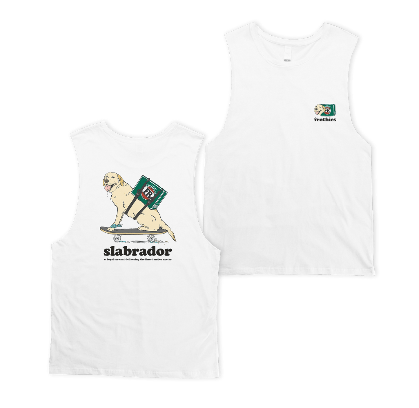 Slabrador Muscle Tee