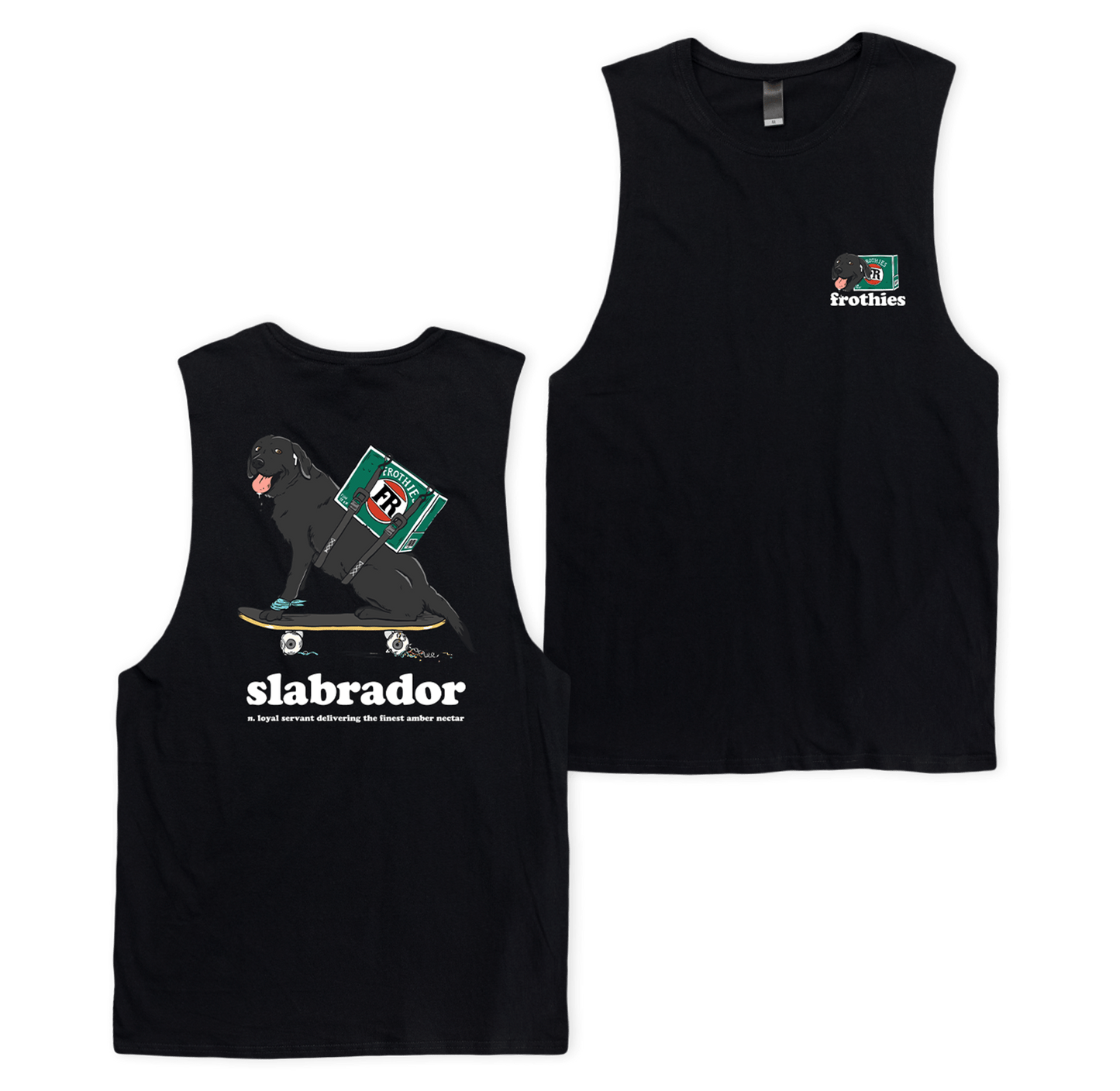 Slabrador Muscle Tee