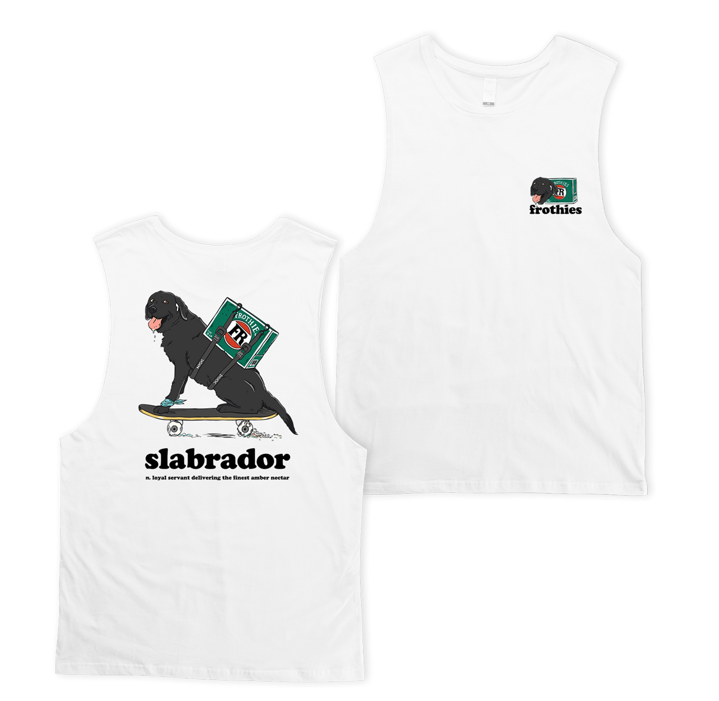 Slabrador Muscle Tee