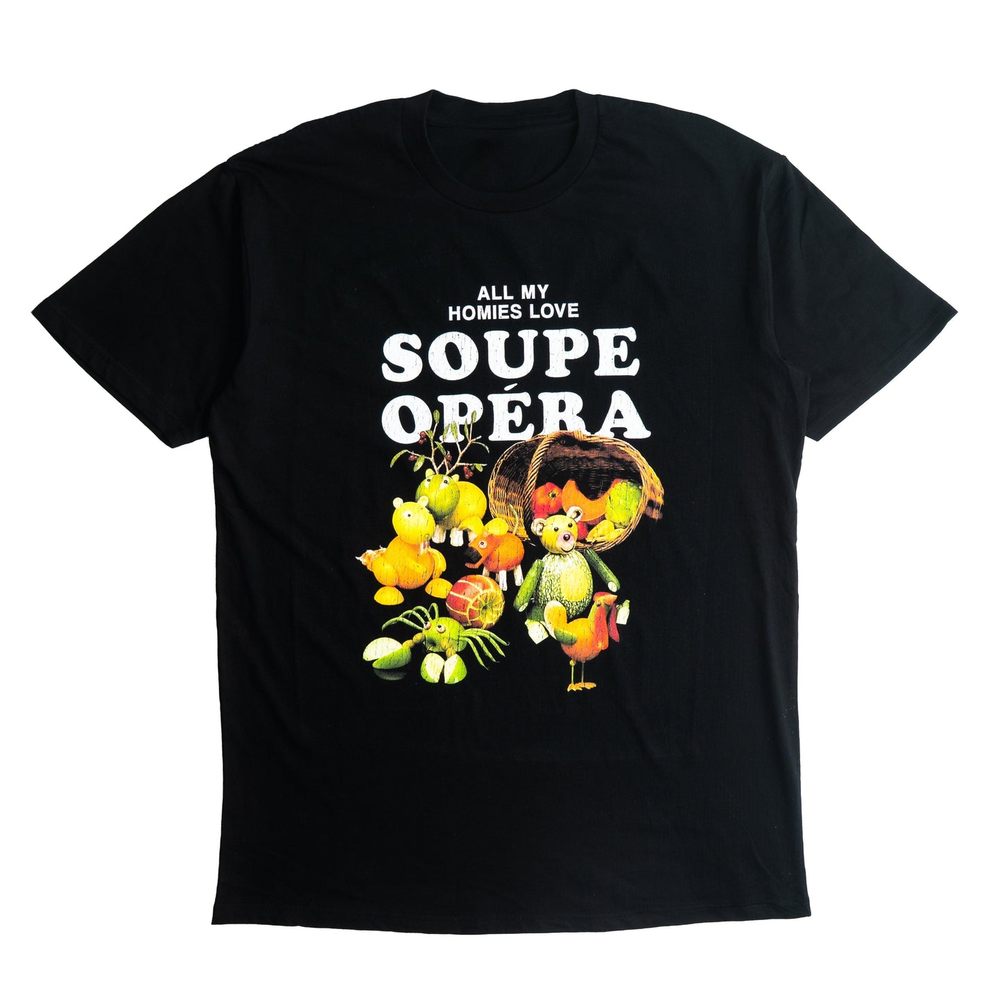Soupe Opera Tee Black