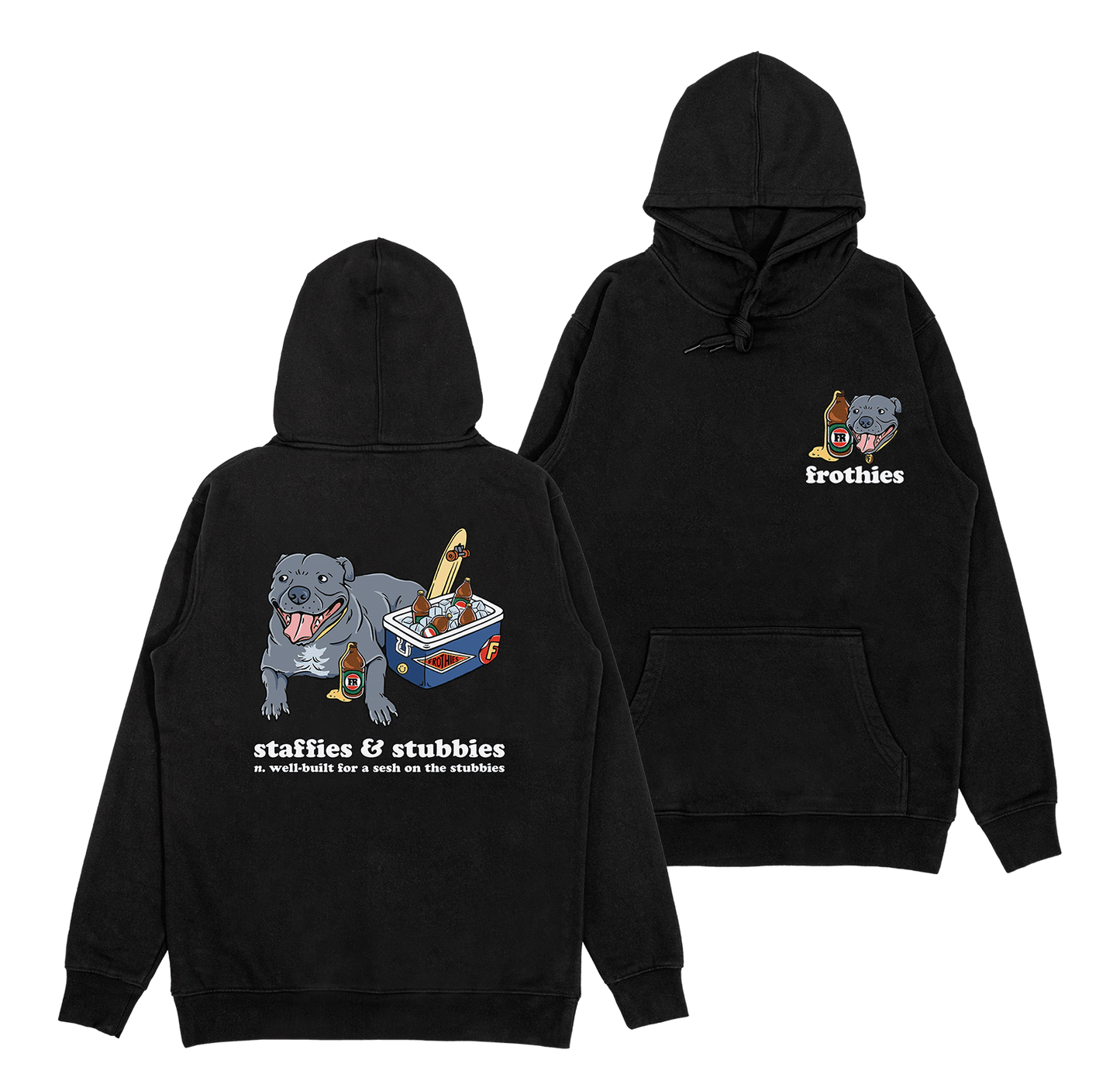 Staffies & Stubbies Hoodie