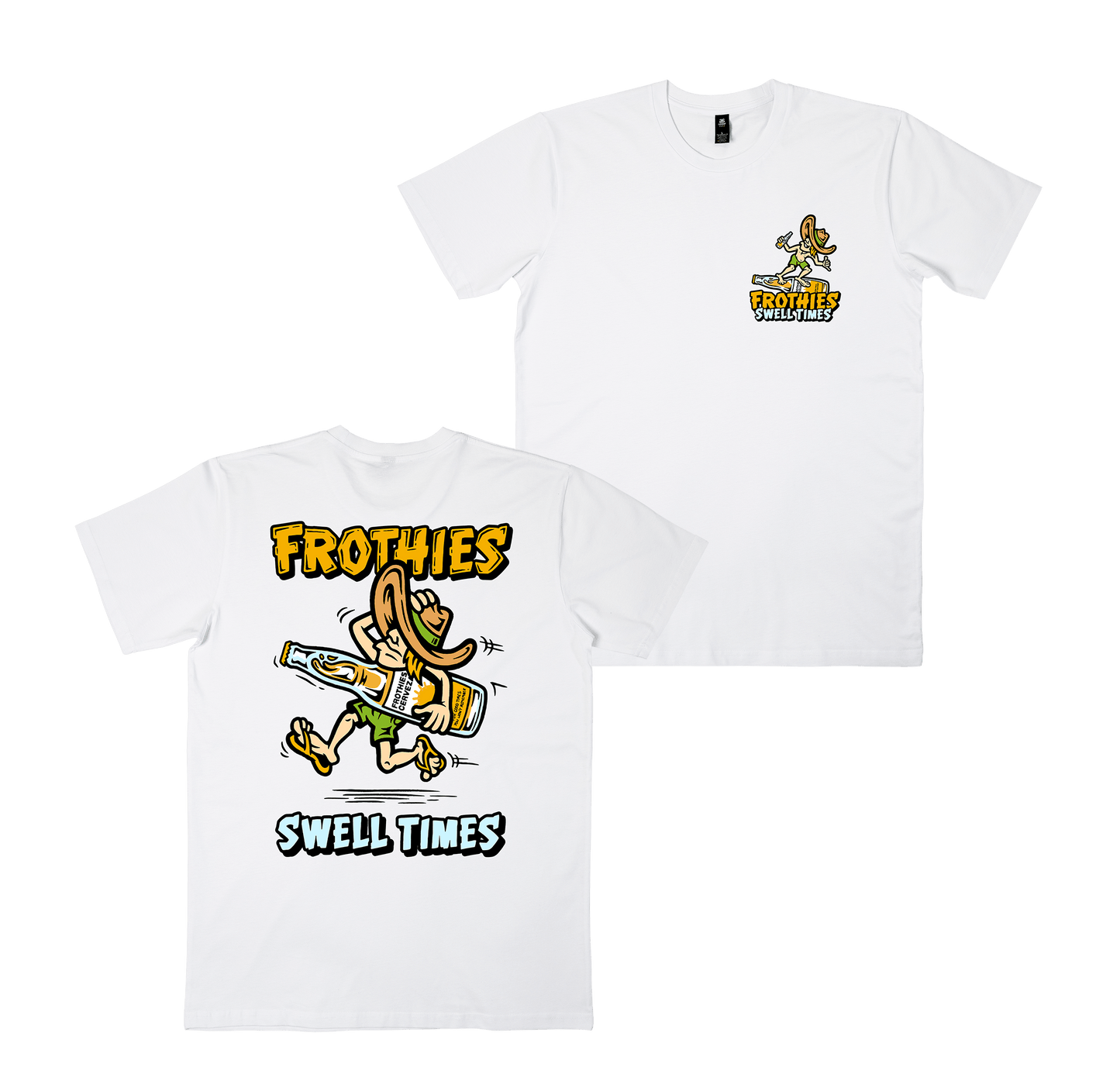 Swell Times Tee White