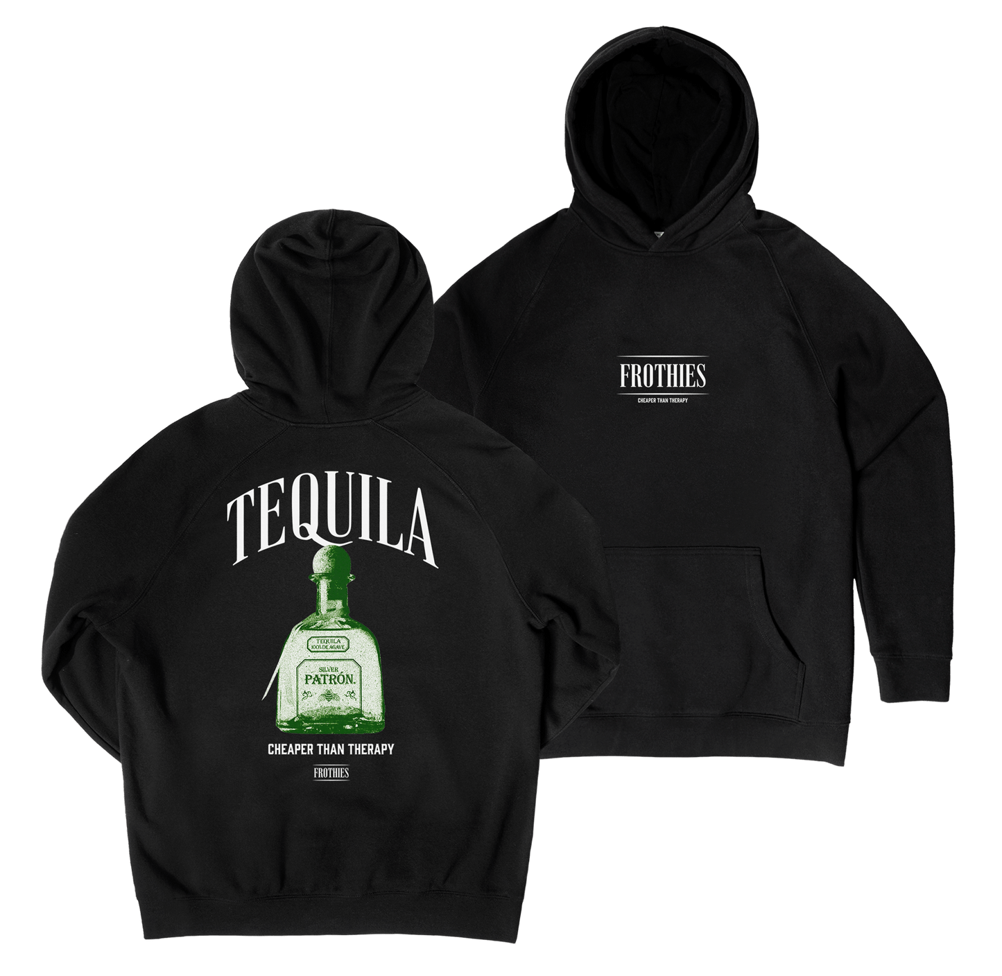 Tequila Hoodie Black