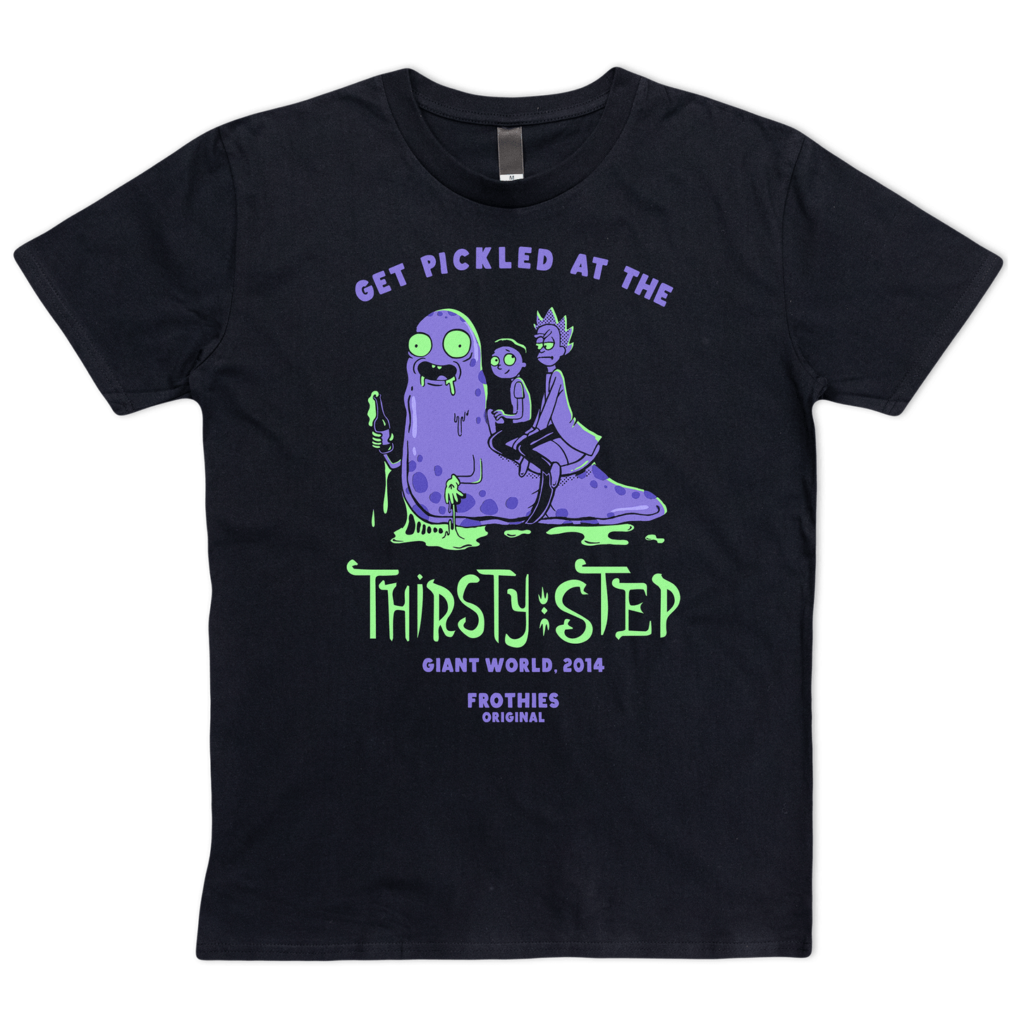 Thirsty Step Tee Black