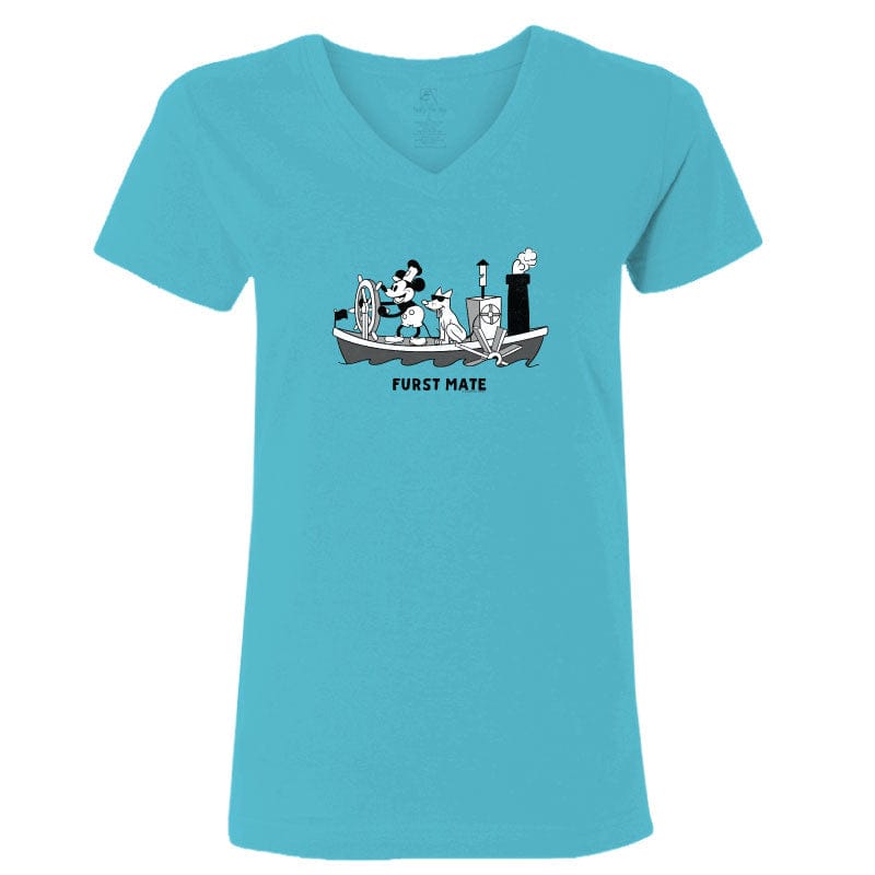 Furst Mate - Ladies T-Shirt V-Neck
