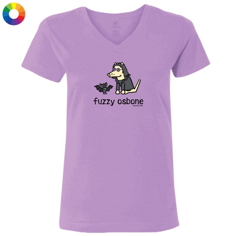 Fuzzy Osbone - Ladies T-Shirt V-Neck