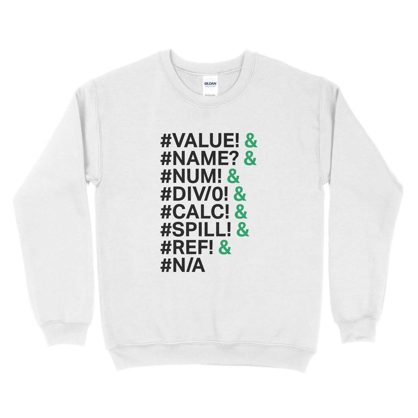 Excel Errors Sweatshirt