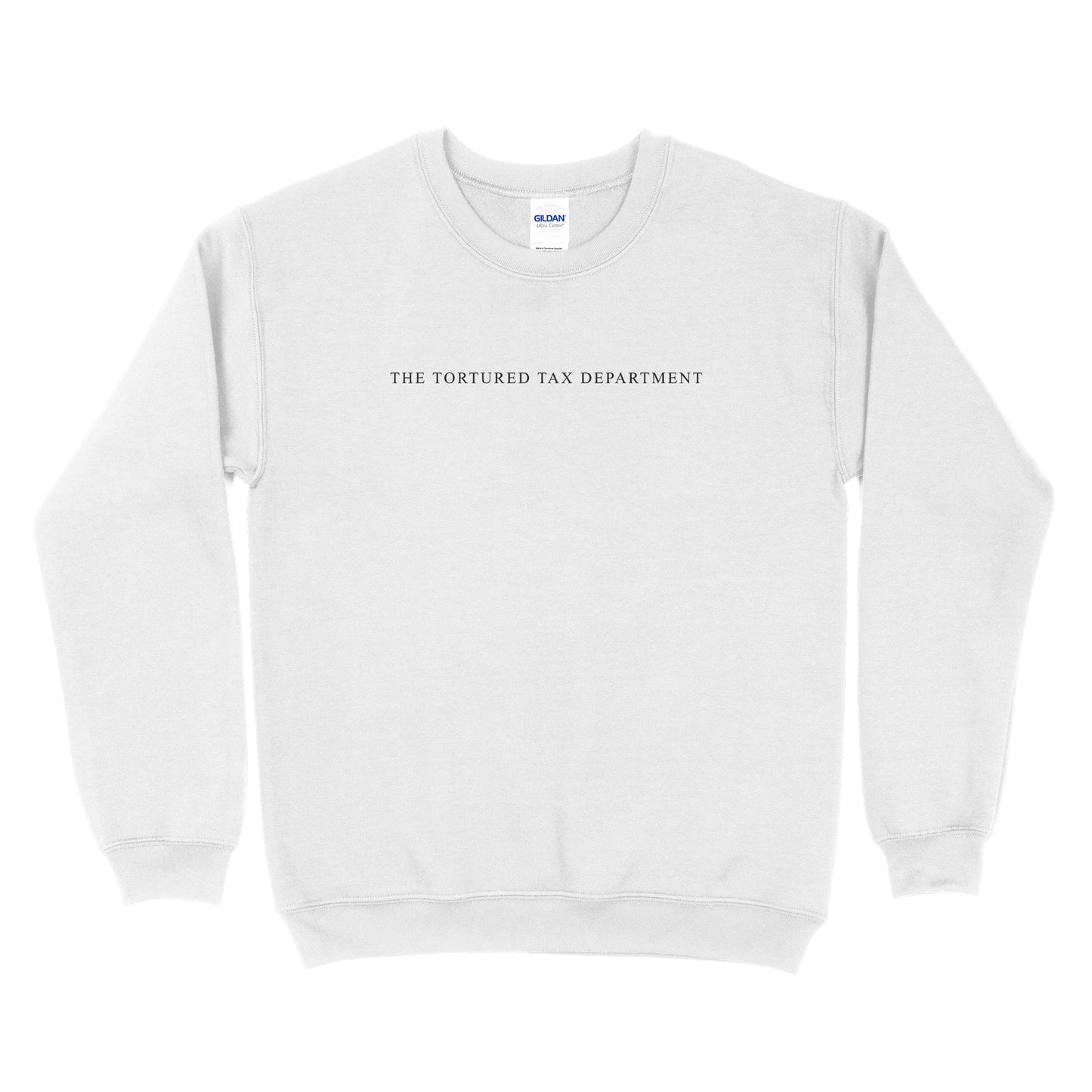 The Tortured Tax Department Sweatshirt - Small Text