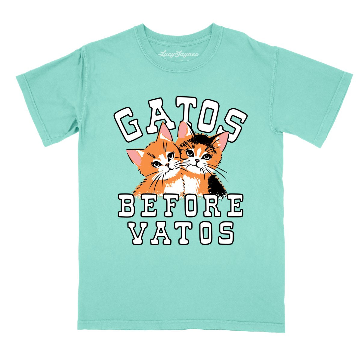 Gatos Before Vatos Comfort Colors Tee