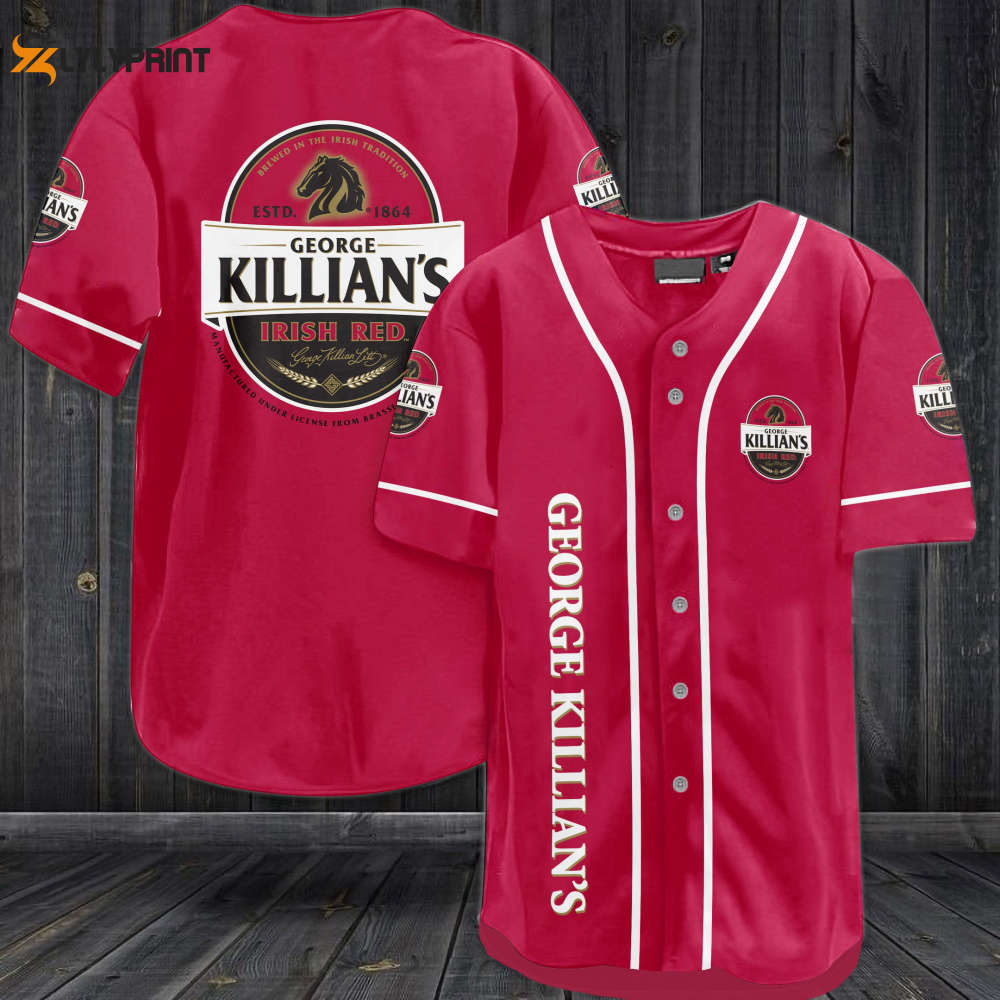 George Killian's Irish Red Baseball Jersey - lylyprint.com