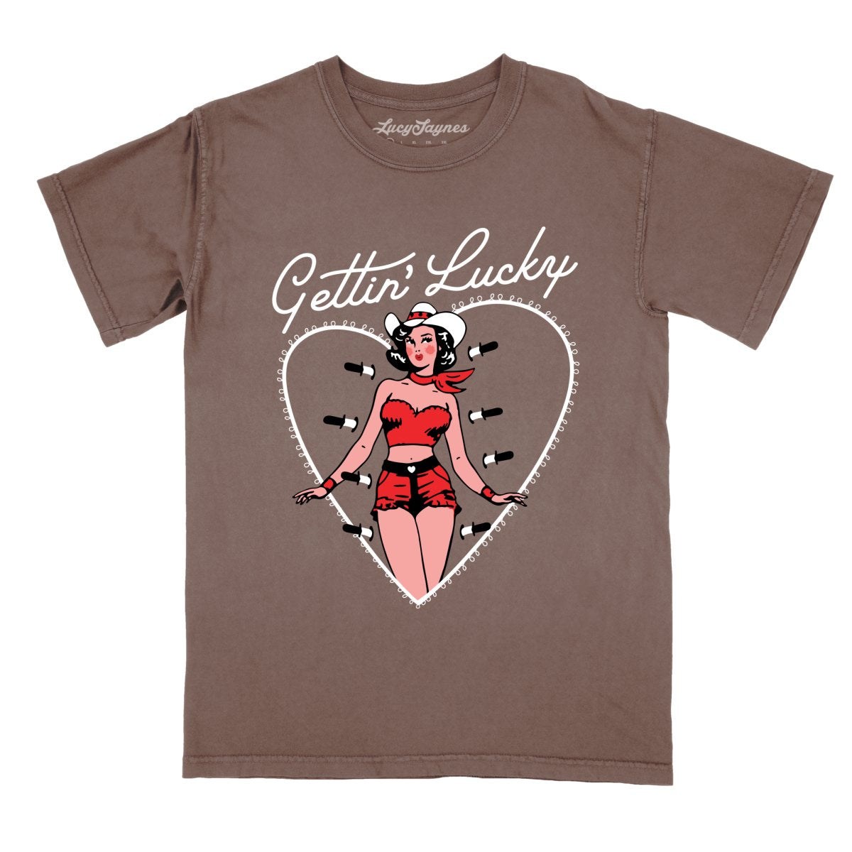 Gettin' Lucky Comfort Colors Tee