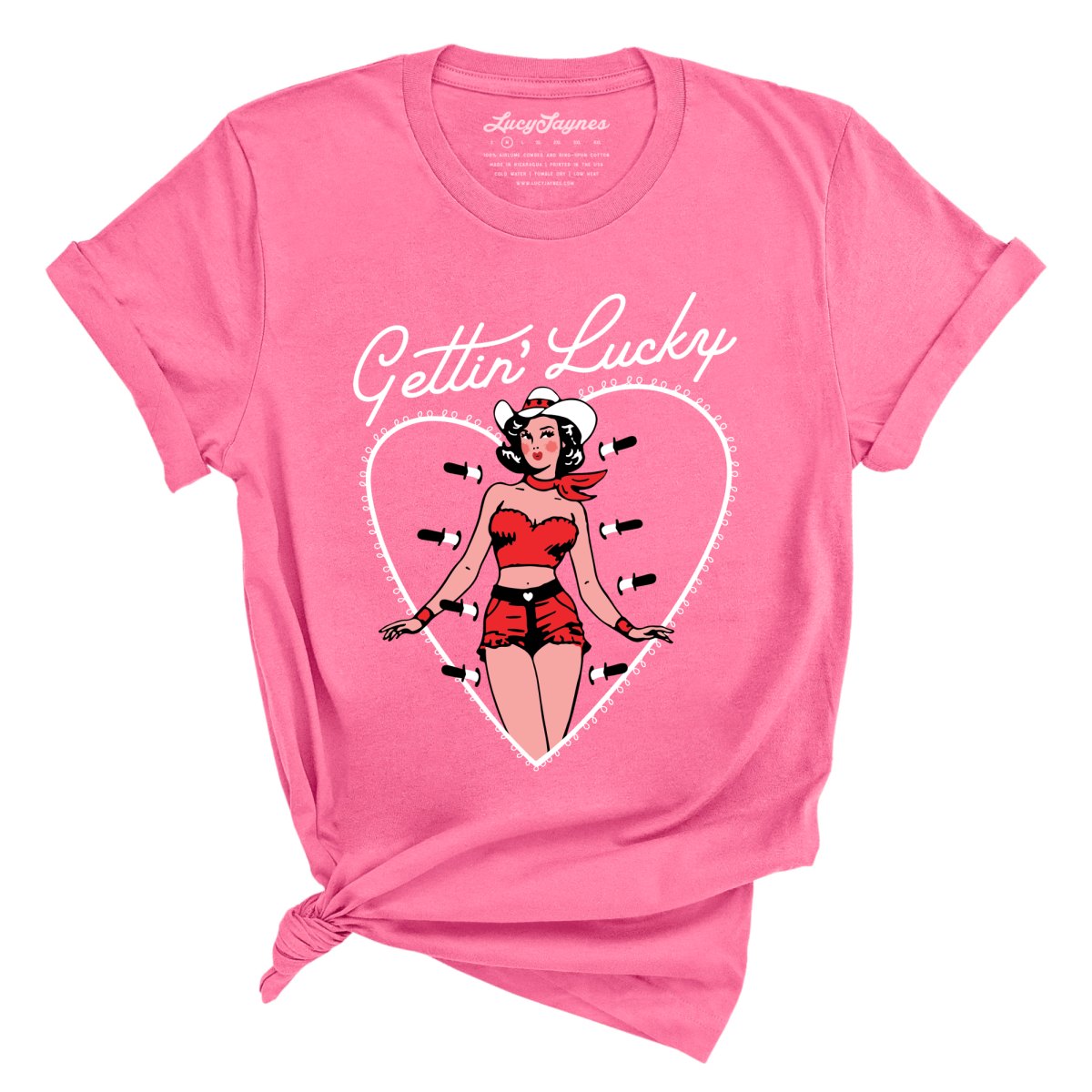 Gettin' Lucky Tee