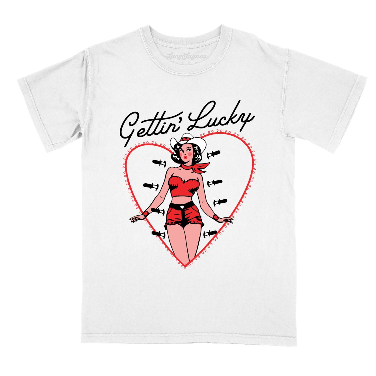 Gettin' Lucky Comfort Colors Tee