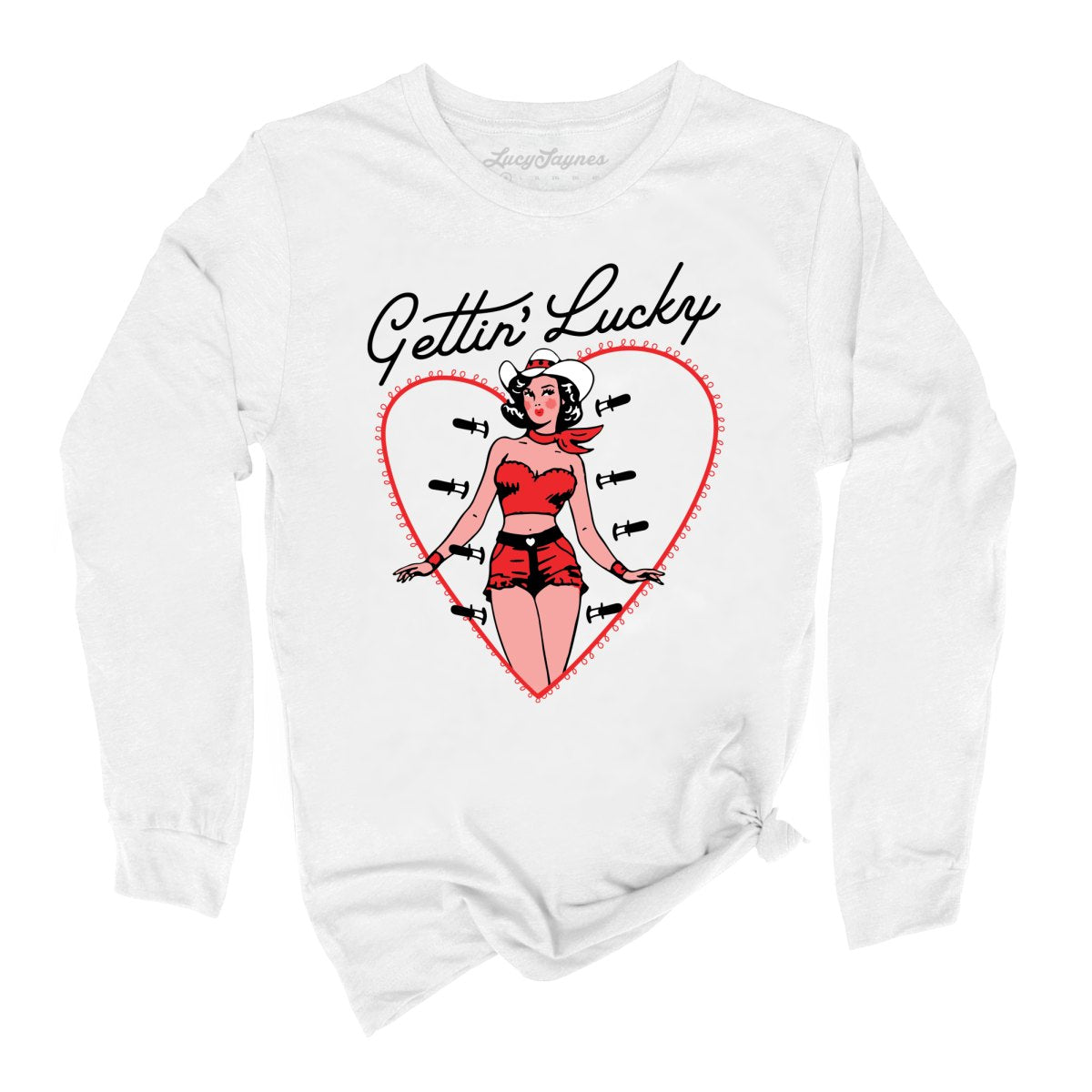 Gettin' Lucky Long Sleeve Tee
