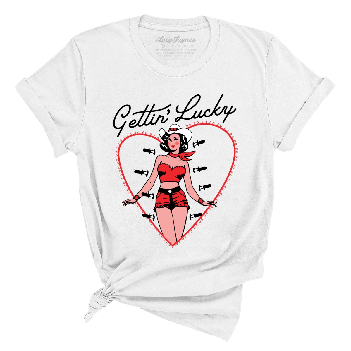Gettin' Lucky Tee