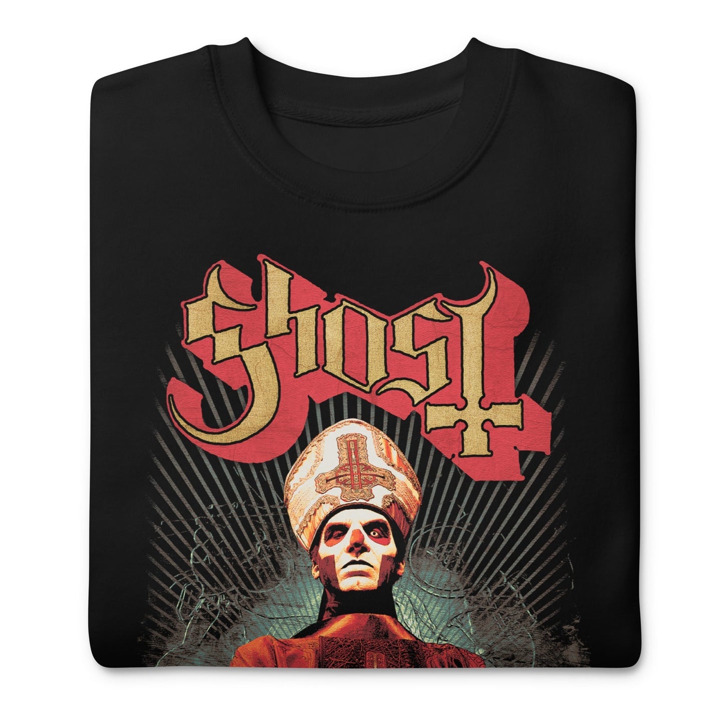 Ghost Kiss the Ring Jumbo Print Sweatshirt