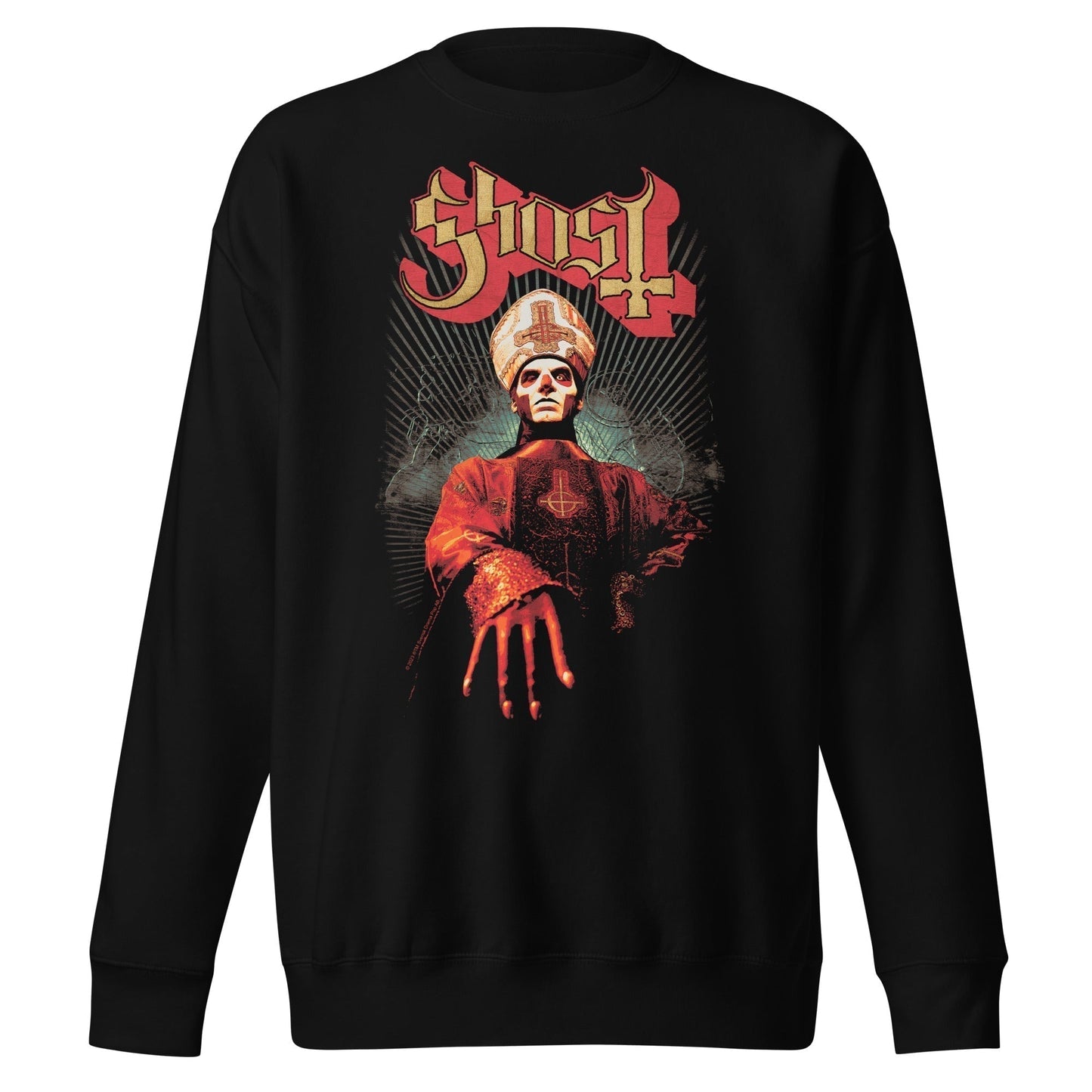 Ghost Kiss the Ring Jumbo Print Sweatshirt