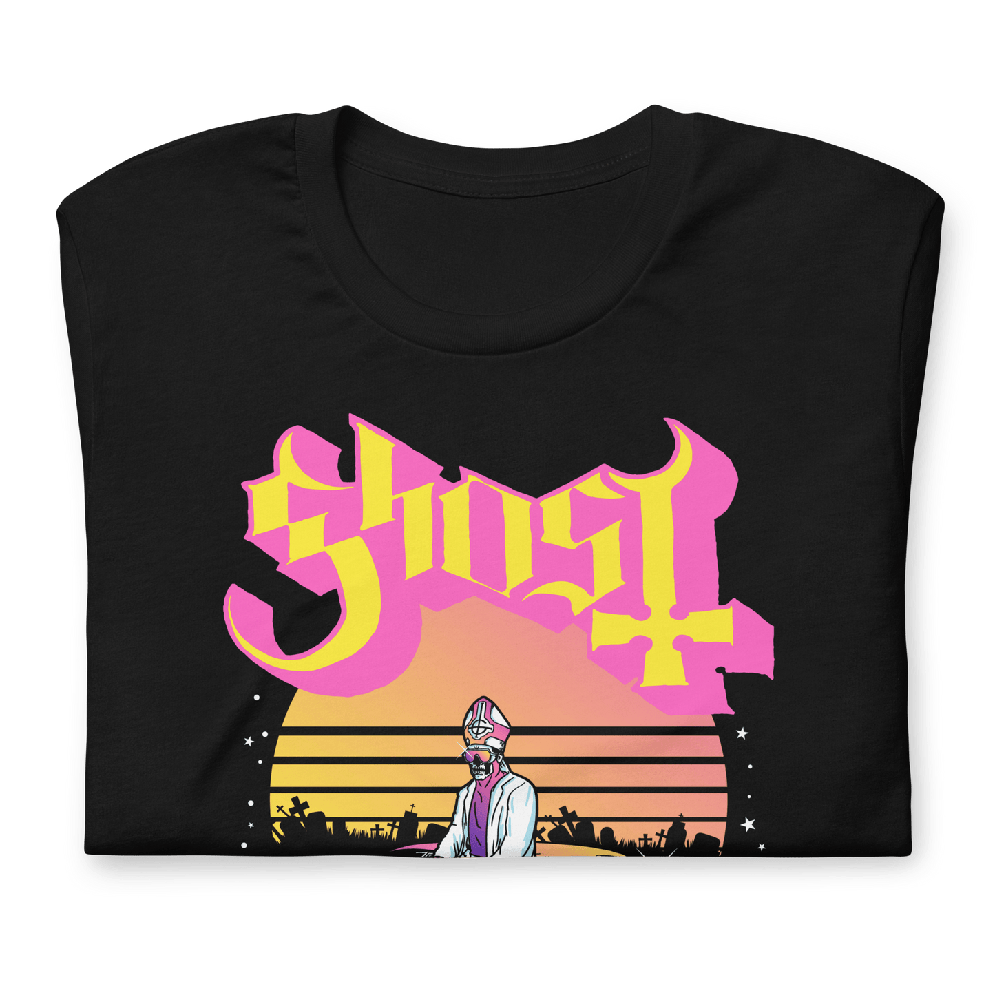 Ghost - Sunset Car T-Shirt