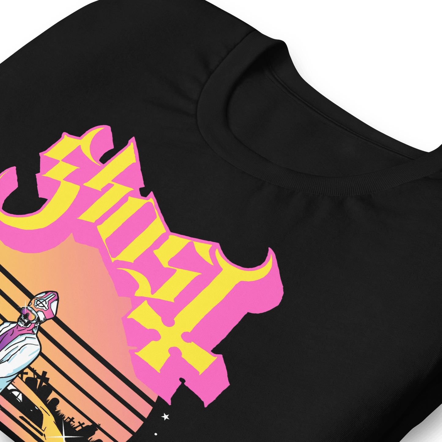 Ghost - Sunset Car T-Shirt