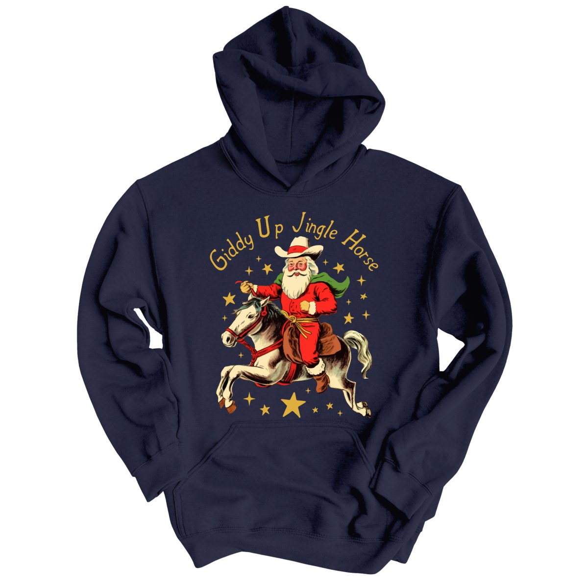 Giddy Up Jingle Horse Hoodie