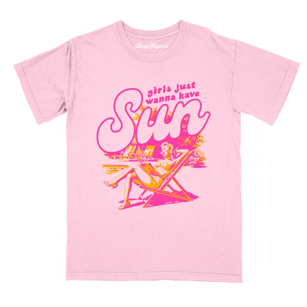 Girls Just Wanna Have Sun - Comfort Colors Tee