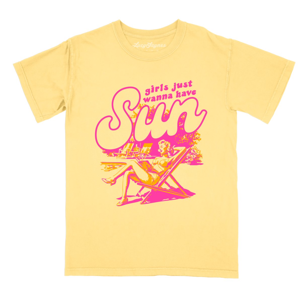 Girls Just Wanna Have Sun - Comfort Colors Tee