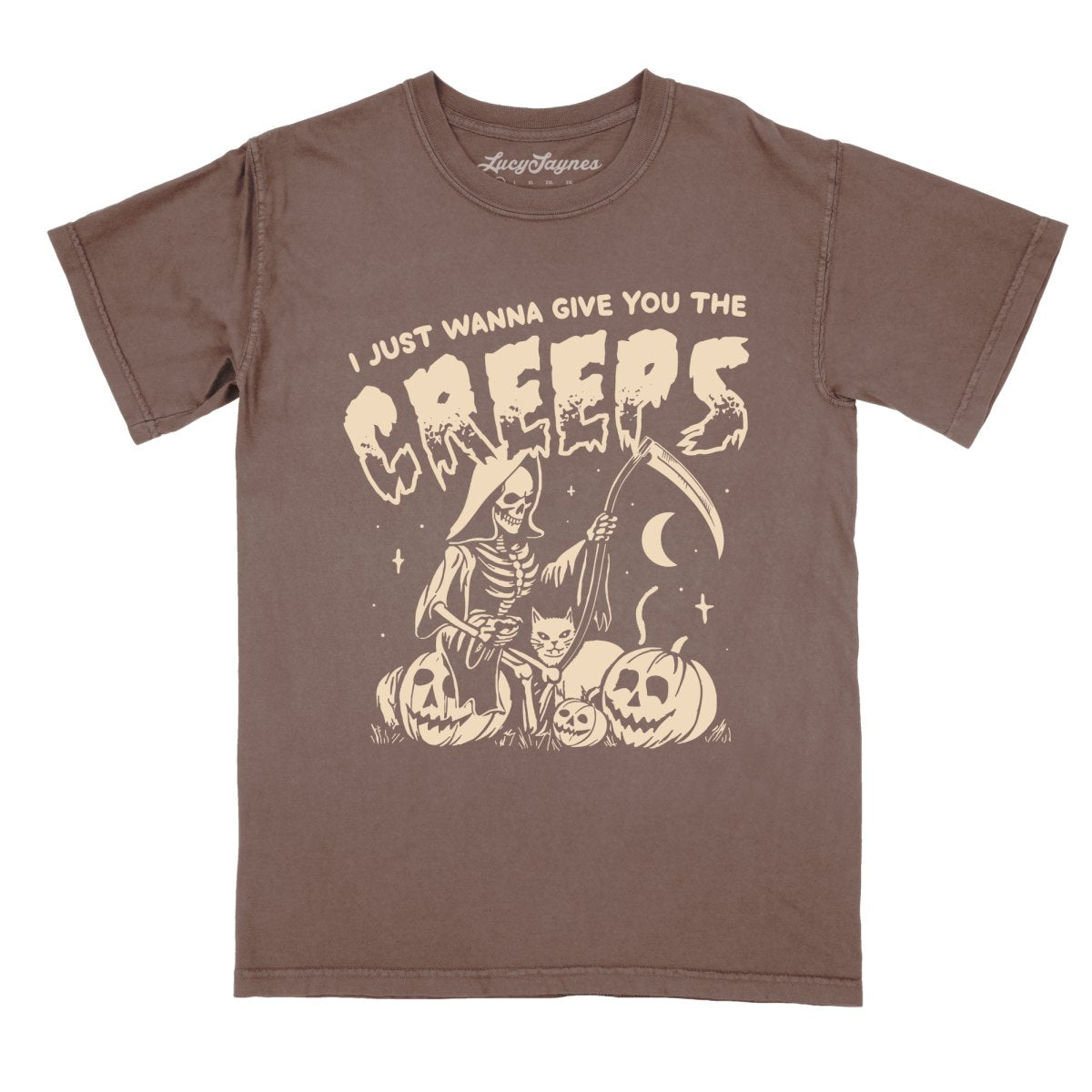 Give You The Creeps Comfort Colors Tee