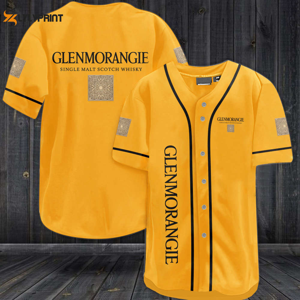 Glenmorangie Single Malt Scotch Whiskey Baseball Jersey - Perfect Gift for Men and Women Unisex Design! - lylyprint.com