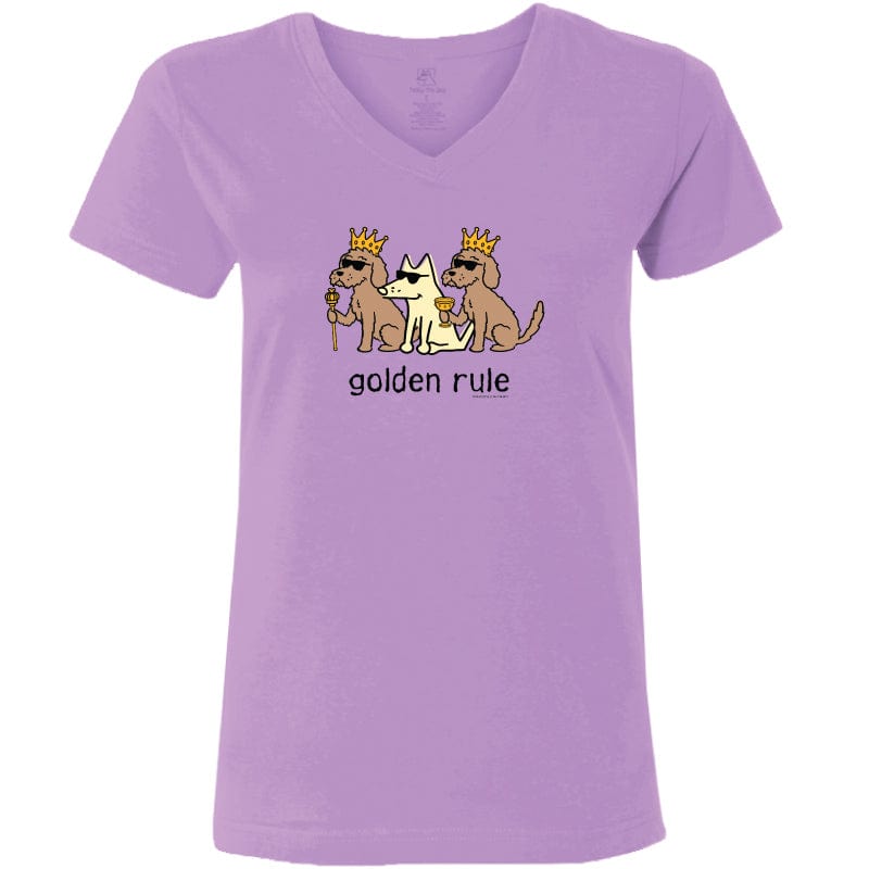 Golden Rule - Ladies T-Shirt V-Neck