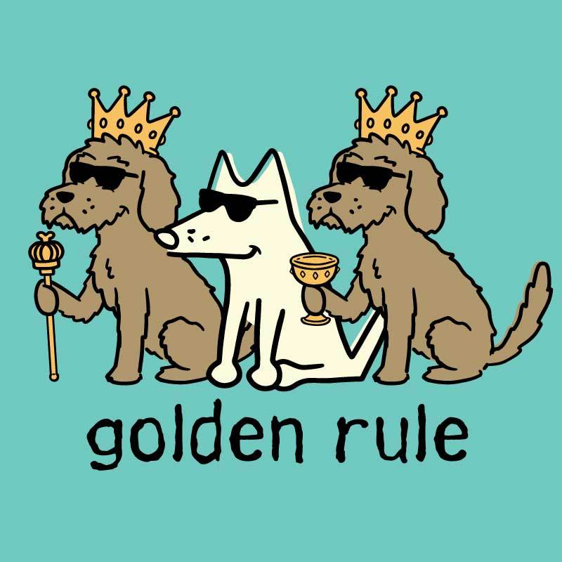 Golden Rule - Ladies T-Shirt V-Neck