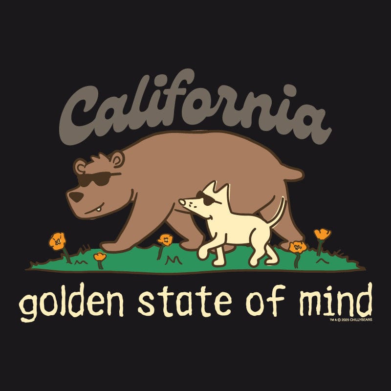 Golden State of Mind - Ladies Curvy V-Neck Tee