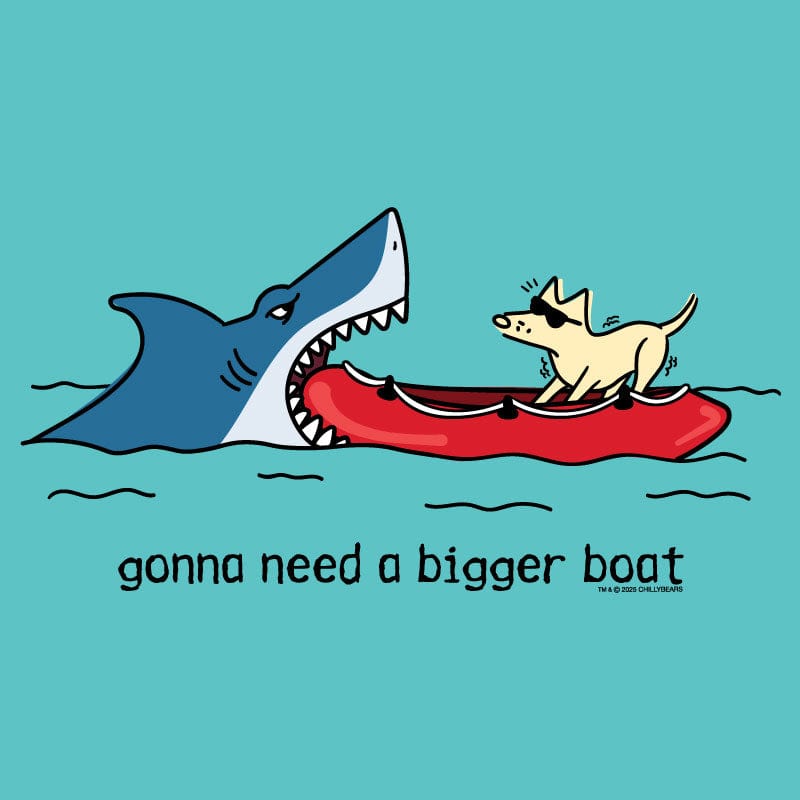 Gonna Need A Bigger Boat - Youth Short Sleeve T-Shirt