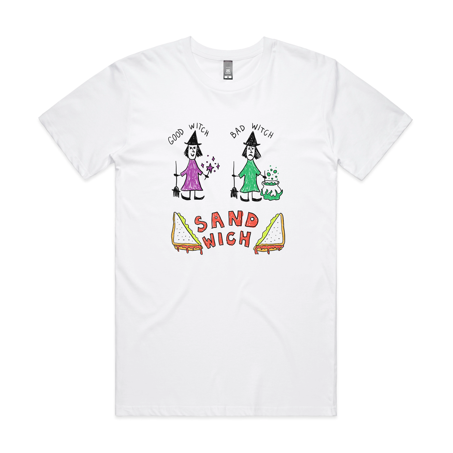 Good Witch, Bad Witch, Sandwich Tee