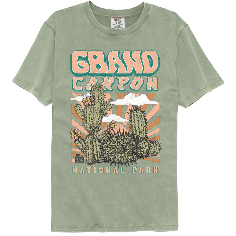 Grand Canyon Cactus Comfort Colors T-Shirt