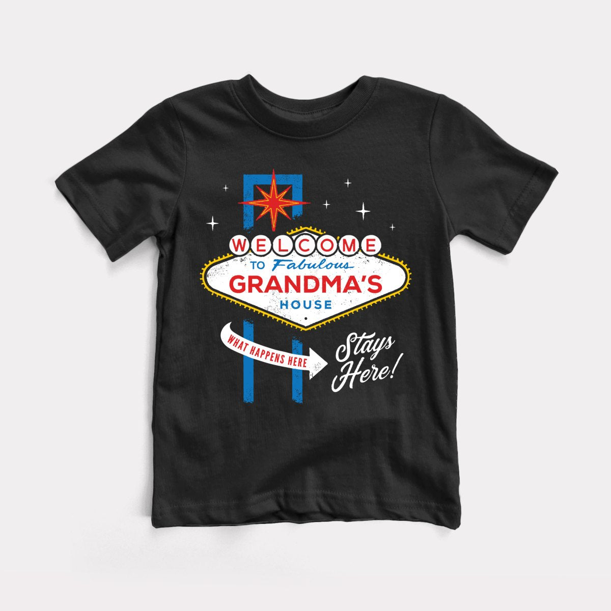 Grandma's Vegas Sign Toddler Tee