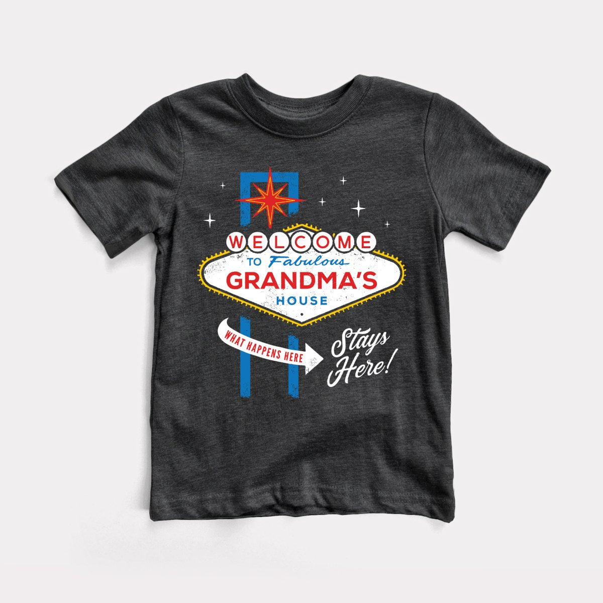 Grandma's Vegas Sign Toddler Tee