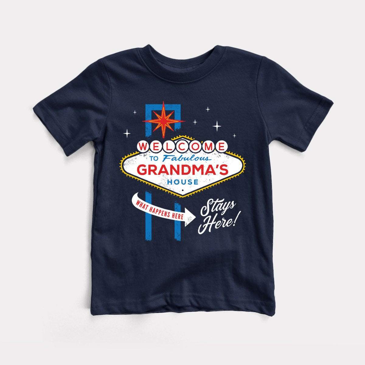 Grandma's Vegas Sign Toddler Tee