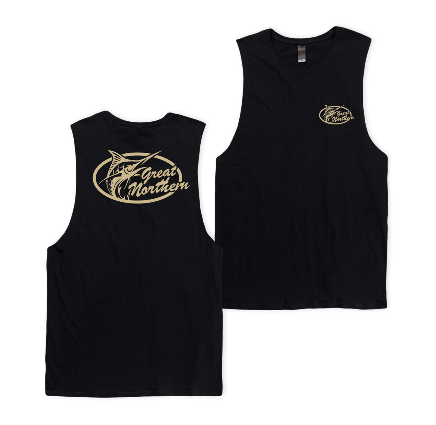 GN Pro Casual Muscle Tee Black