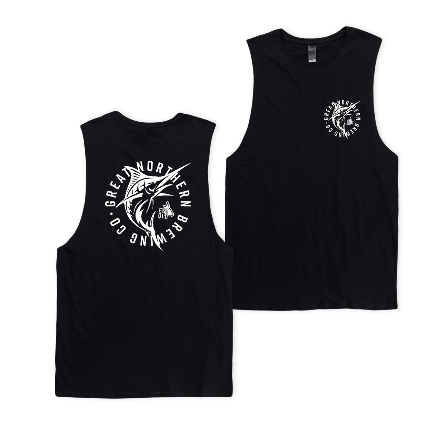 GN Stamp Muscle Tee