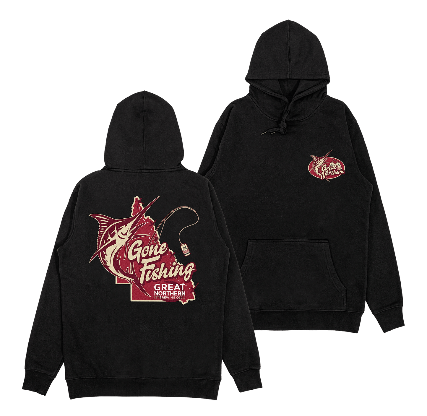 Gone Fishing Hoodie