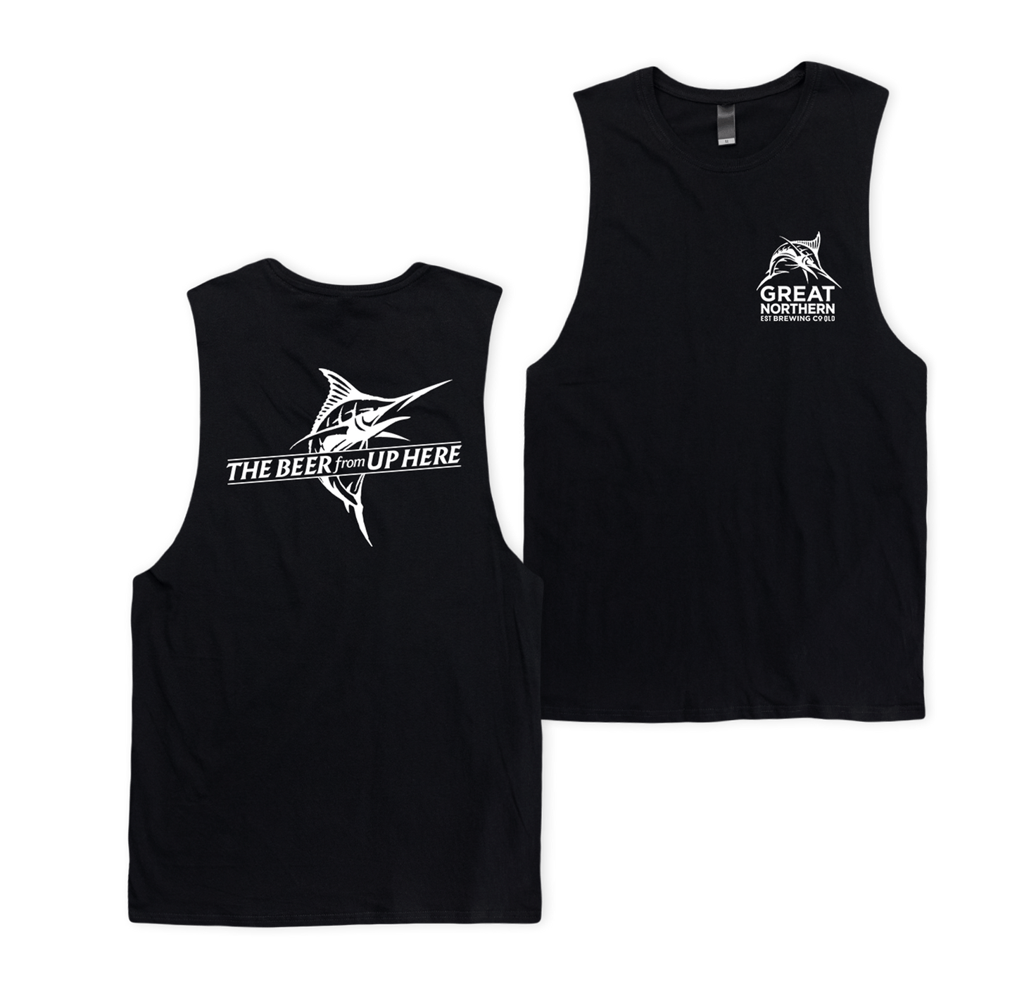Marlin Strike Muscle Tee