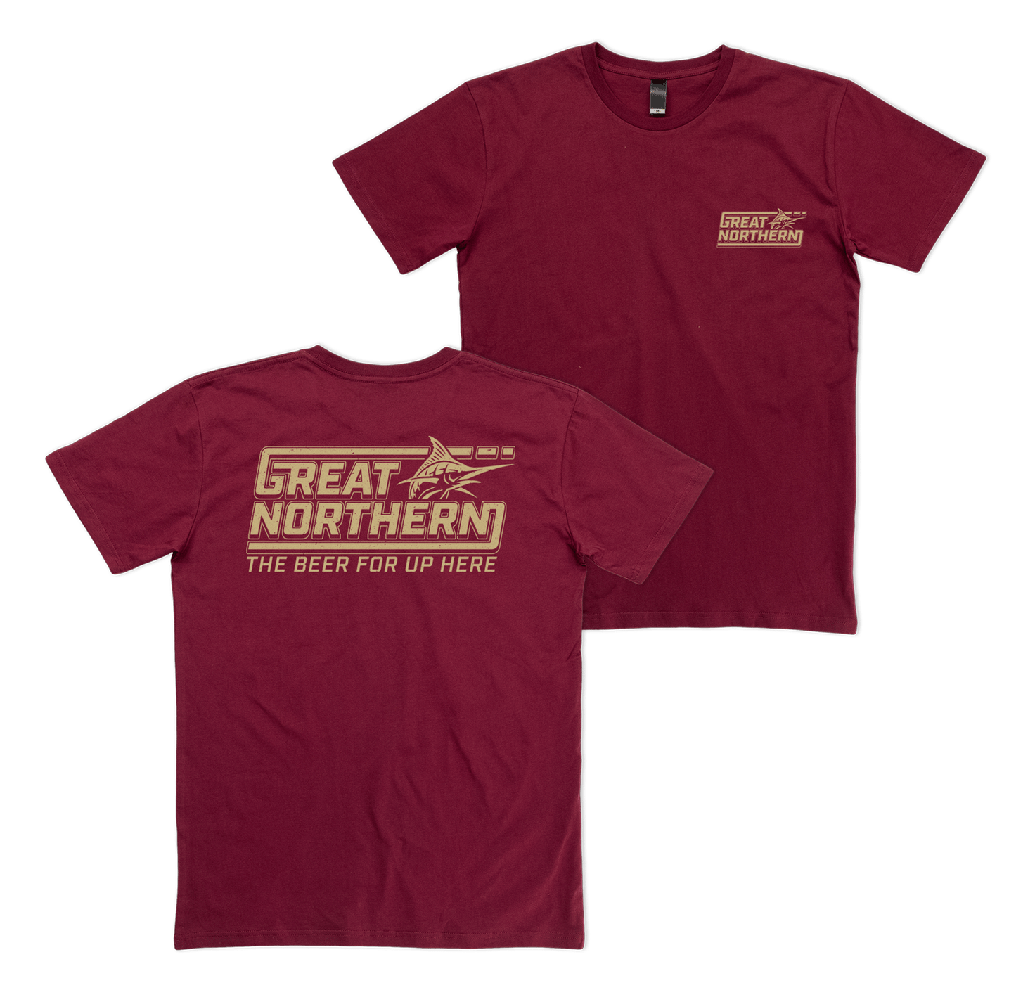 Northerner Tee Burgundy
